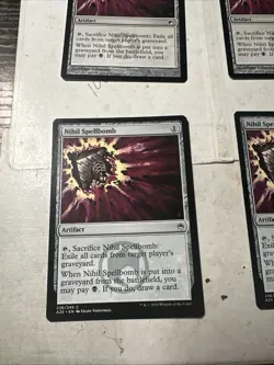 NIHIL SPELLBOMB X4 4 4X Scars of Mirrodin MTG Magic the Gathering Cards DJMagic - Image 3