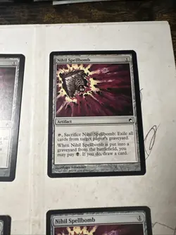 NIHIL SPELLBOMB X4 4 4X Scars of Mirrodin MTG Magic the Gathering Cards DJMagic - Image 5
