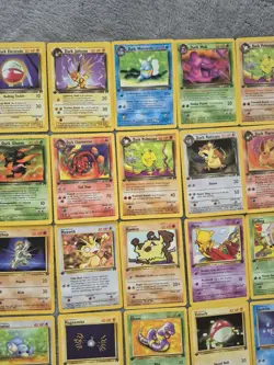 Complete Pokemon 1st Edition Team Rocket Non Holo Uncommon/Common 50 Card Set NM - Image 5