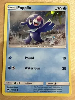 Popplio - (Cosmos Holo) 039/149 Miscellaneous Cards & Products Holo - Image 1