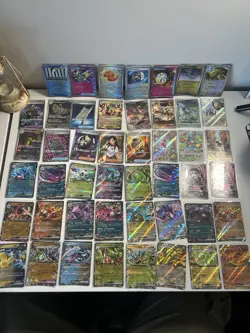 47 Pokemon Cards Bundle Of Ex Ar Sr Full Arts Streaming Resellers Collecting - Image 1