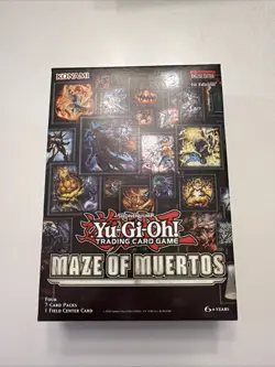 Yugioh MAZE OF MUERTOS (4) 7 Card Pks Field Center 1st Edition Factory Sealed - Image 1