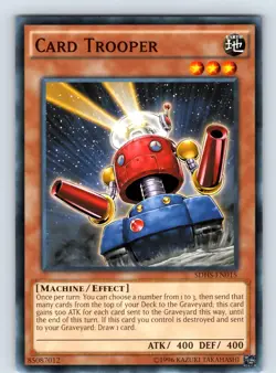 Card Trooper Common Structure Deck: HERO Strike Unlimited SDHS-EN015 LP - Image 1