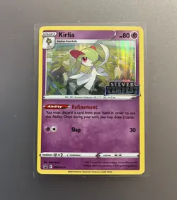 KIRLIA - (Prerelease) SWSH271 INVESTMENT CARD Sword & Shield PROMO HOLO - Image 1