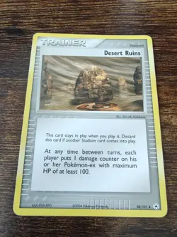 Pokemon Desert Ruins 88/101 EX Hidden Legends Card - Image 1