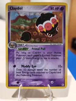 Pokemon TCG Claydol EX Hidden Legends Reverse Holo Holo Rare Card 2/101 - Image 1