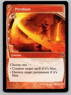 Pyroblast (Future Sight) 198 Common Mystery Booster 2 MTG NM - Image 1