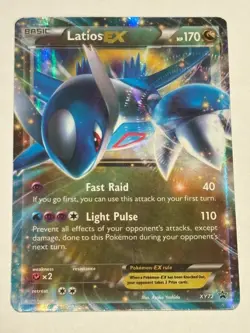 Latios EX XY72 Holo Promo XY Promo Pokemon Holo MP - Image 1