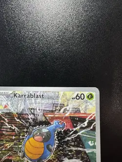 Pokemon TCG Karrablast 094/086 Illustration Rare Holo Sv: Black Bolt English NM - Image 4