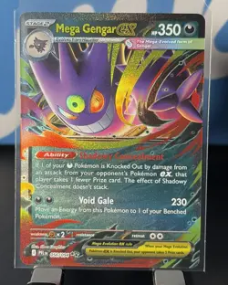 Pokemon | Mega Gengar EX | Phantasmal Flames 056/094 | Double Rare Holo Foil - Image 1