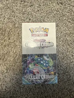 Pokemon Stellar Crown Expansion Booster Box - 18 Packs - Sealed - English - Image 1