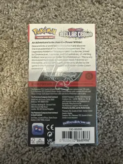 Pokemon Stellar Crown Expansion Booster Box - 18 Packs - Sealed - English - Image 3