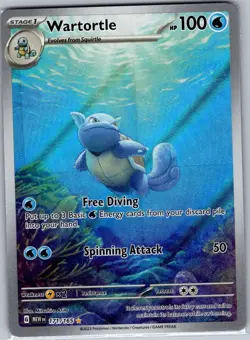 Wartortle - 171/165 SV: Scarlet & Violet 151 - Pokemon Card - NM - Image 1
