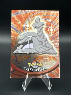 2000 Topps Pokemon Blue Logo: Muk Foil #89 - NM/LP - Image 1