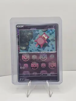 Slowpoke Masterball Reverse Holo Pokemon TCG Japanese 151 079/165 - Image 1