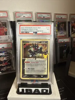 2021 Pokemon SWSH BSP Greninja Gold Star #144 Celebrations Elt.Trnr.Box PSA 7 - Image 5