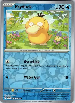 Psyduck 054/165 SV: Scarlet & Violet 151 Pokemon NM/LP Reverse Holofoil - Image 1