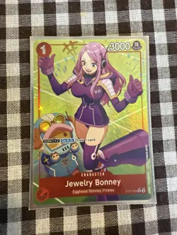 Jewelry Bonney ST21-004 SR - One Piece Card Game - Super Rare Alternate Art - NM - Image 1