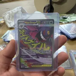 Pokemon Mega Gengar EX Secret Rare Full Art Holo Fusion Strike 269/264 350 HP - Image 1