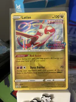 Latias SWSH171 Prerelease Promo Stamped - Pokemon SWSH: Fusions Strike - NM - Image 1