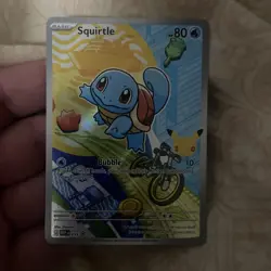 Squirtle Pokemon TCG First Partner Illustration Promo #39 MEP 2026 - Image 1