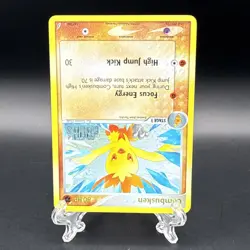 Combusken 16/100 Stamped Pokemon EX Crystal Guardians Vintage Reverse Holo LP/MP - Image 3