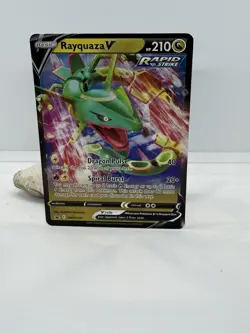 Rayquaza V SWSH147 Black Star Promo Ultra Rare Pokemon TCG - Image 1