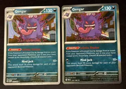 Pokemon TCG - Gengar 050/088 Perfect Order - Holo & Reverse Holo- Lot Of 2 - Image 1