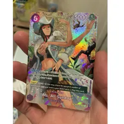One Piece Card Game Ms. All Sunday OP04-064 SP Alt Art Foil English - Image 1