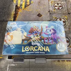 Disney Lorcana Azurite Sea Booster Box Sealed 24 Packs - Image 1