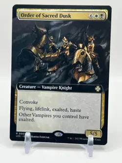 Order of Sacred Dusk - (Extended Art) - Lost Caverns of Ixalan - #0065 - MTG - Image 1