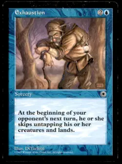 MTG Exhaustion LP Light Play Portal [3889] - Image 1