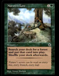 MTG Nature's Lore LP Light Play Portal [3868] - Image 1