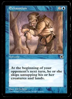 MTG Exhaustion LP Light Play Portal [3901] - Image 1