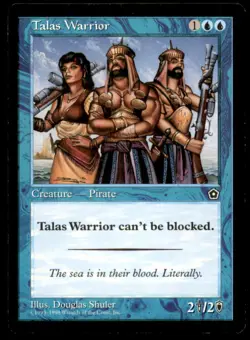 MTG Talas Warrior LP Light Play Portal Second 2nd [3939] - Image 1