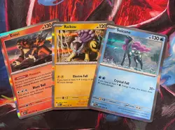Entei, Raikou, and Suicune - Pokemon (Rare) Holo Legendary Cats/Dogs - Image 1