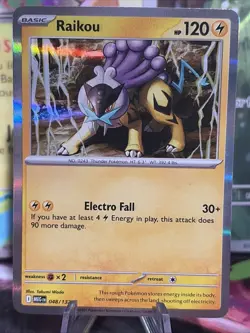 Entei, Raikou, and Suicune - Pokemon (Rare) Holo Legendary Cats/Dogs - Image 3