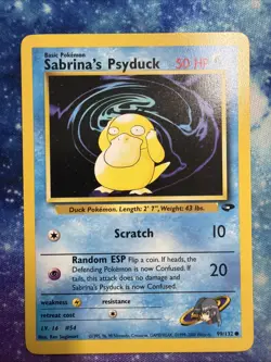 Sabrina’s Psyduck Gym Challenge 99/132 Pokemon - Image 1