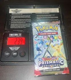 HEAVY PRISMATIC EVOLUTIONS PACK! (23.9g) POSSIBLE GOD PACKU READ DESCRIPTION! - Image 1