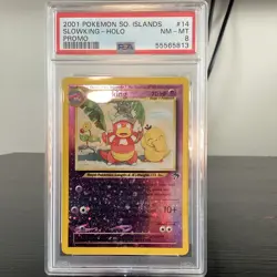 The Pokemon Company Slowking Southern Islands Promo Reverse Holo 14/18 PSA 8 - Image 1