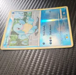 Pokemon TCG Squirtle 63/95 Reverse Holo Rare HGSS Unleashed 2010 LP - Image 2