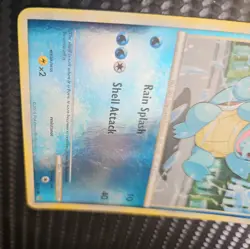 Pokemon TCG Squirtle 63/95 Reverse Holo Rare HGSS Unleashed 2010 LP - Image 4