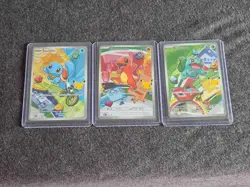 Pokemon TCG First Partner Illustration Collection Series 1 Kanto GEN 1 Starters - Image 2