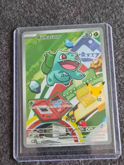 Pokemon TCG First Partner Illustration Collection Series 1 Kanto GEN 1 Starters - Image 5