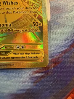 Pokemon Mega Evolutions Mega Gardevoir EX 187/132 Mega Hyper Rare Gold - Image 4