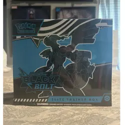 Pokemon TCG Scarlet & Violet Black Bolt Elite Trainer Box English 2024 - Image 1