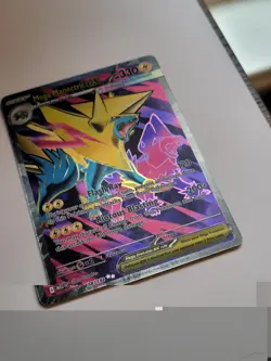 Pokemon TCG Mega Evolutions Mega Manectric EX Ultra Rare Full Art Holo 158/132 - Image 2