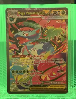 Mega Venusaur EX 177/132 ME01: Mega Evolution Special Illustration Rare Pokemon - Image 1