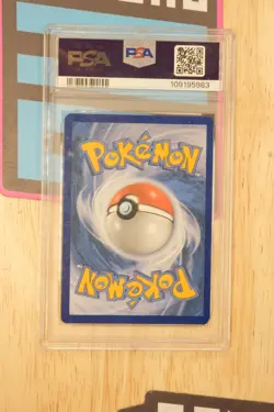 2019 POKEMON SUN & MOON COSMIC ECLIPSE #215 FULL ART/BLASTOISE & PIPLUP GX PSA 9 - Image 2