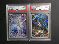 Pokemon N'S Reshiram + N's Zekrom AR PSA 10 JAPANESE SV9 M2A 109 210 - Image 1